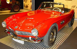 BMW 507 lightweight sports car