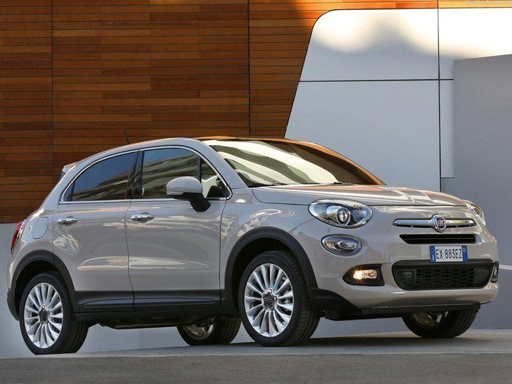 Fiat 500 X Silver Exterior Front