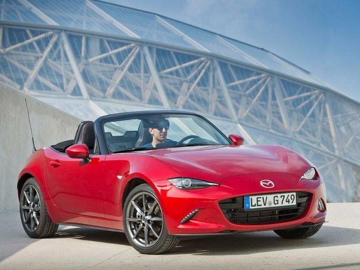 Mazda MX 5 New Model Red Exterior Front