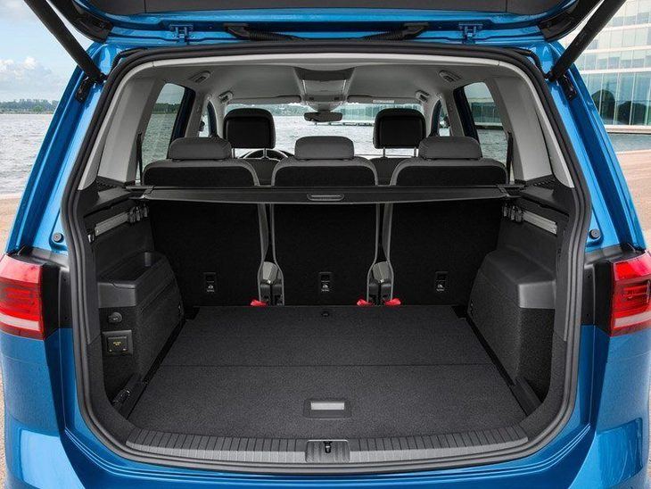 Volkswagen Touran New Model Exterior Blue Back 2