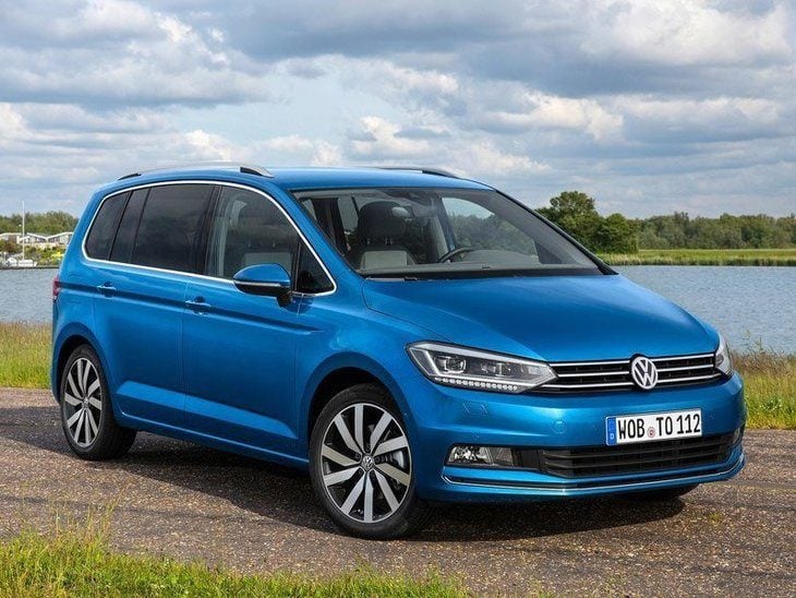 Volkswagen Touran New Model Exterior Blue Front