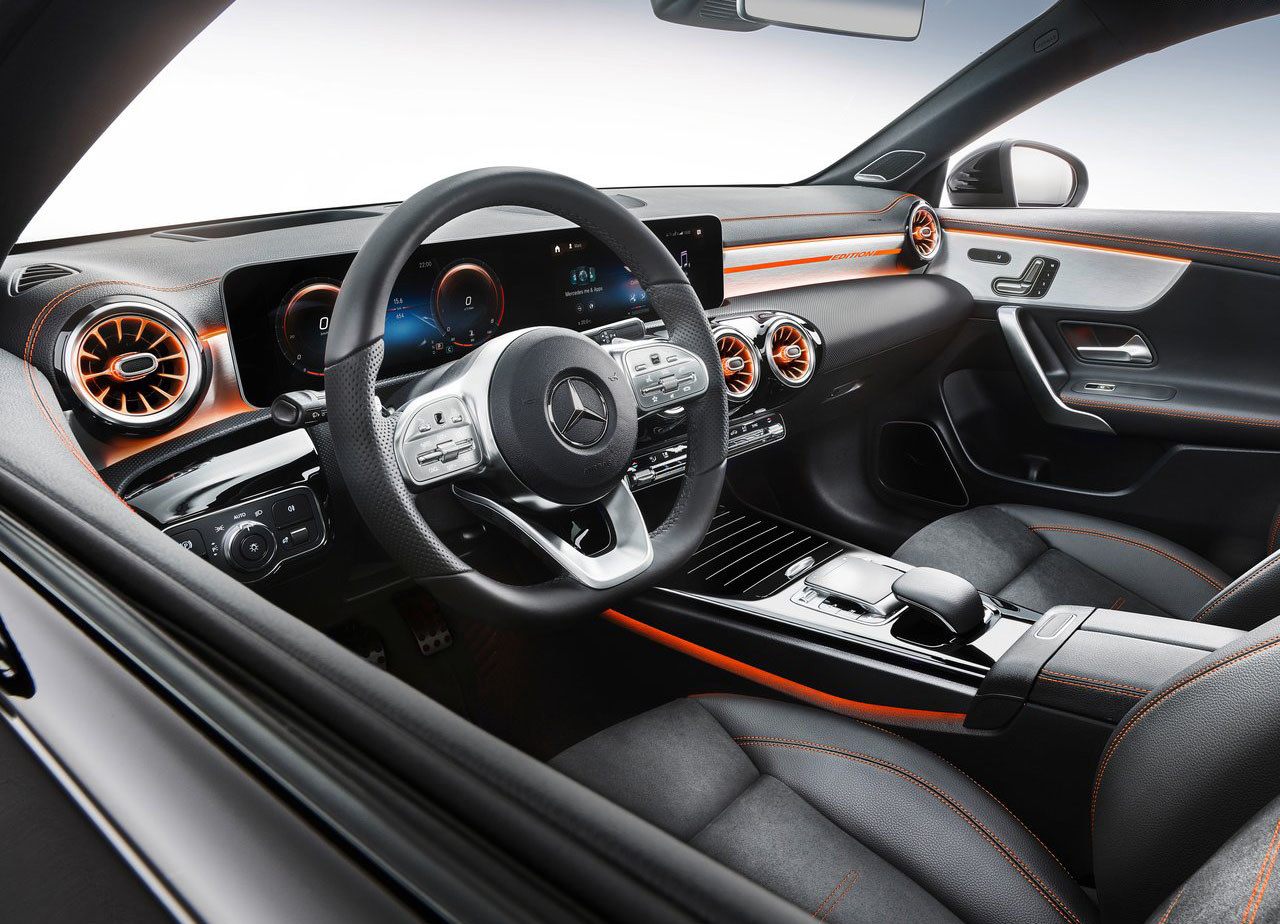 Mercedes-Benz CLA Coupe interior