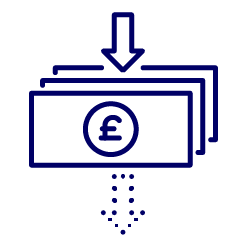 Your monthly income and expenditure icon