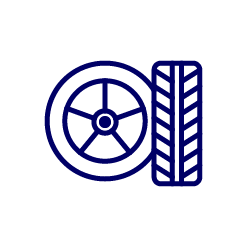 wheel and tyre graphic