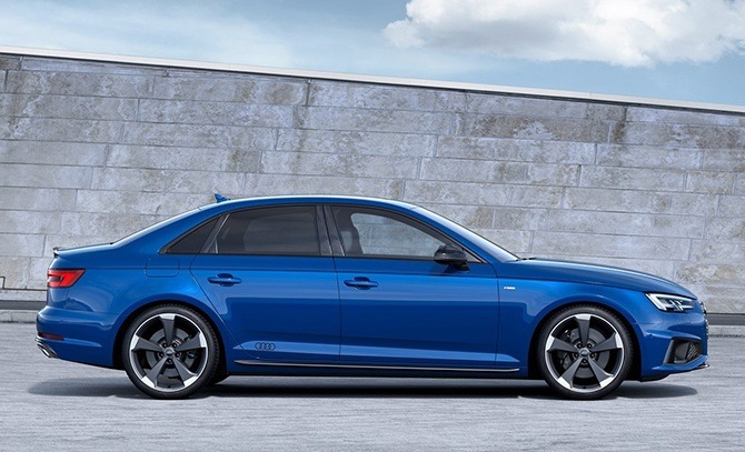 Audi A4 Saloon Sideview