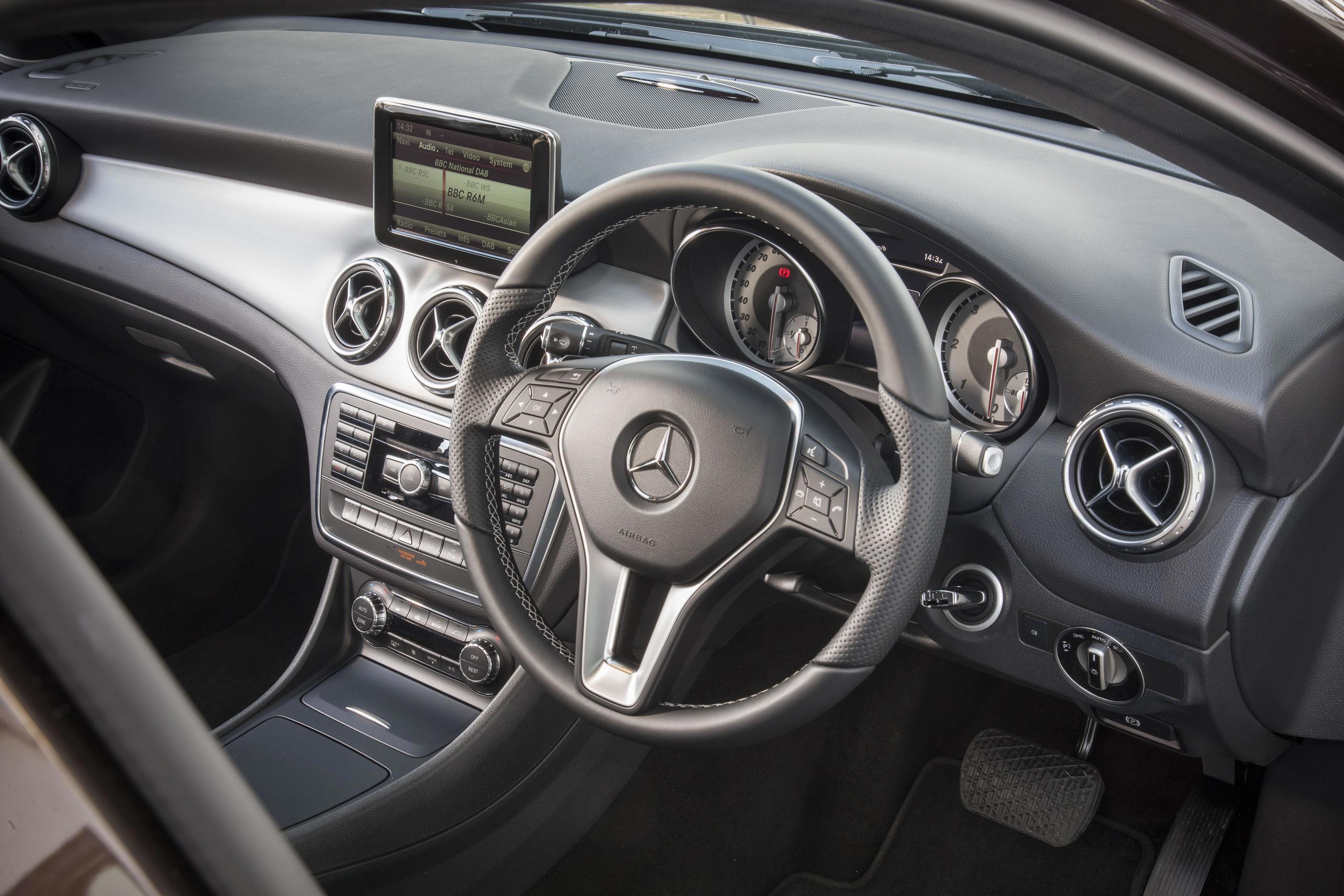Mercedes GLA interior
