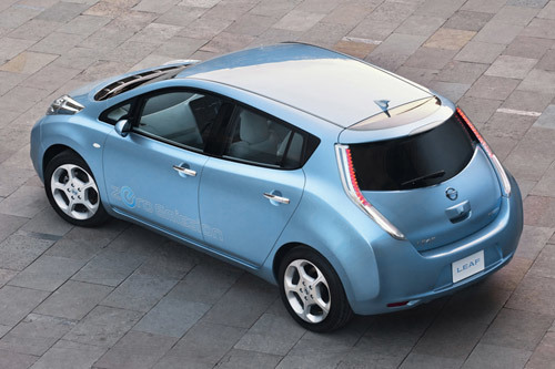 Nissan leaf visia acenta tekna #8