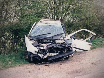 Aftermath of a Car Crash