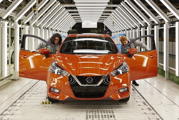 All New Nissan Micra start of production