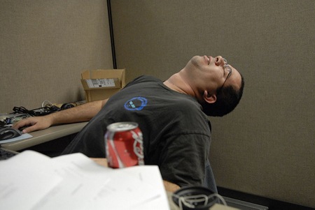 Grab some sleep at your desk Grab some sleep at your desk