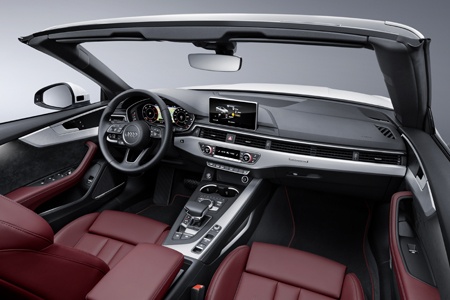 Audi A5 Cabriolet interior dashboard