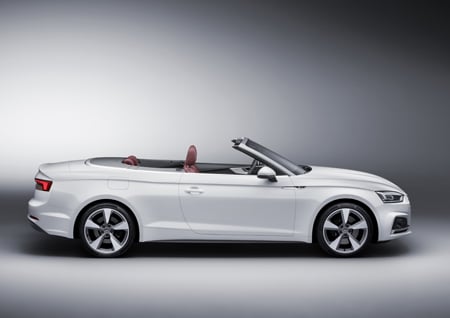 Audi A5 Cabriolet side view