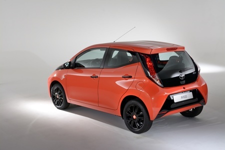 The new Toyota Aygo (x-cite model shown) The new Toyota Aygo (x-cite model shown)