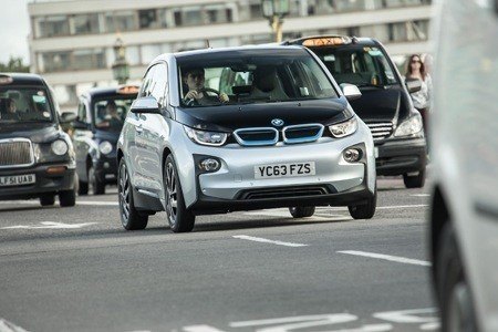 BMW i3 on the road BMW i3 on the road