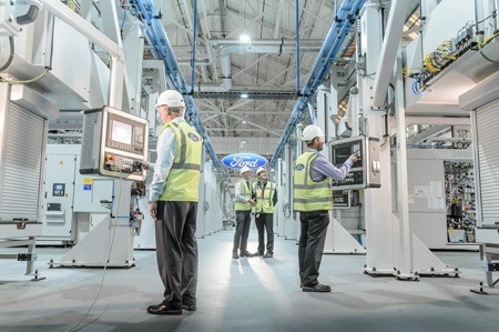 Car Production at Dagenham Ford