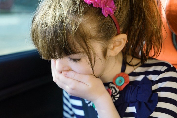 Car Sickness can strike at any time - usually when you least want it to Car Sickness can strike at any time - usually when you least want it to