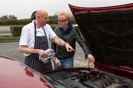 Cooking in a Jaguar Cooking in a Jaguar