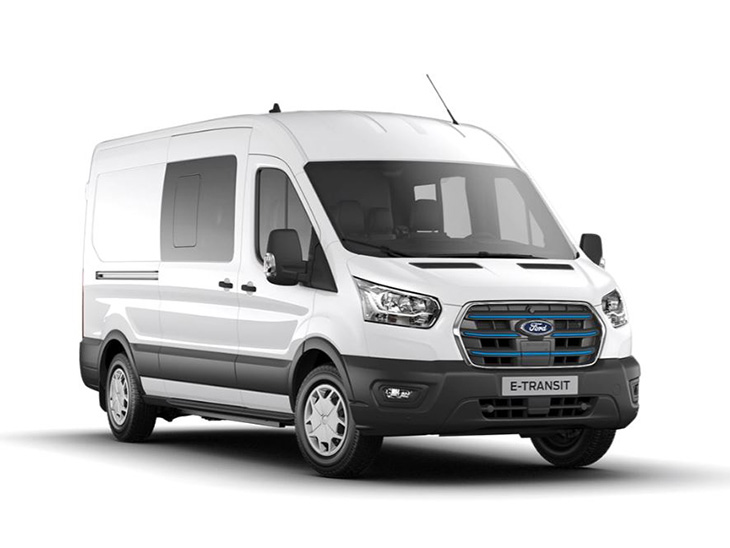 Ford E-Transit Double Cab 390 L3 RWD 198kW 68kWh H3 Trend Auto 