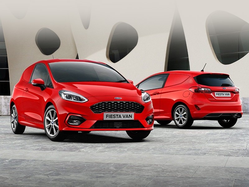 ford fiesta van lease
