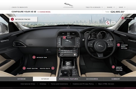 Configuring the new Jaguar XE Configuring the new Jaguar XE