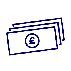 graphic of money