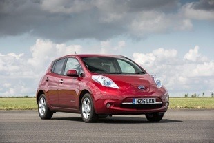 The all-electric Nissan LEAF The all-electric Nissan LEAF
