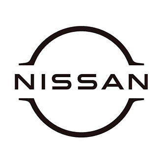 nissan logo on white background