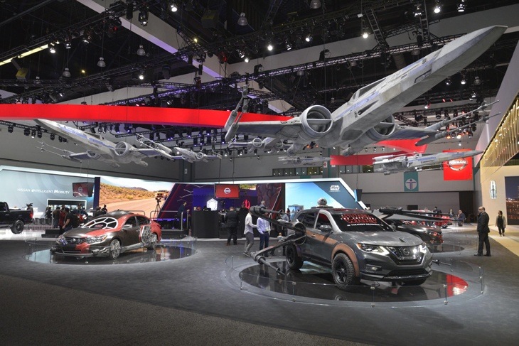 Nissan meets Star Wars meets car autonomy in LA