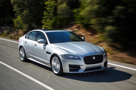 The new Jaguar XF The new Jaguar XF
