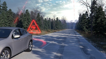Slippery Road Alert technology