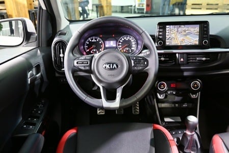 The all-new Kia Picanto city car drivers view