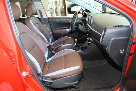 The all-new Kia Picanto city car interior