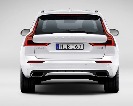 The new Volvo XC60 rear view