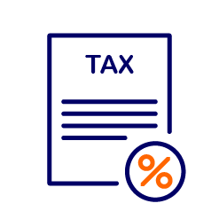 graphic of tax sheet