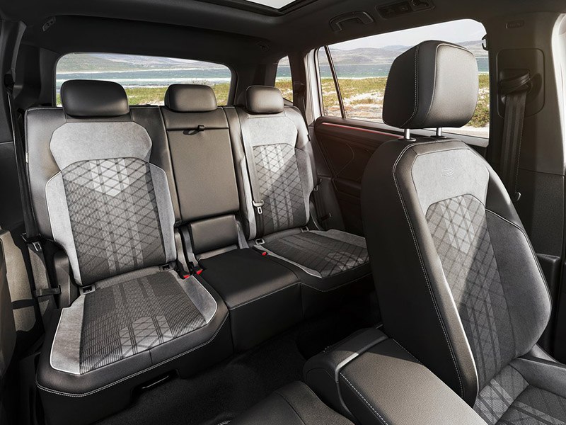 interior seats in seven-seat Volkswagen Tiguan Allspace 