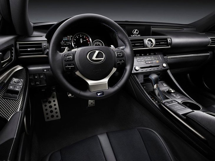 Lexus RC F Coupe Interior