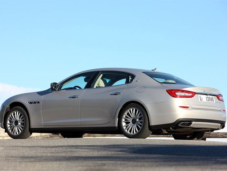 Maserati Quattroporte Silver Exterior Back