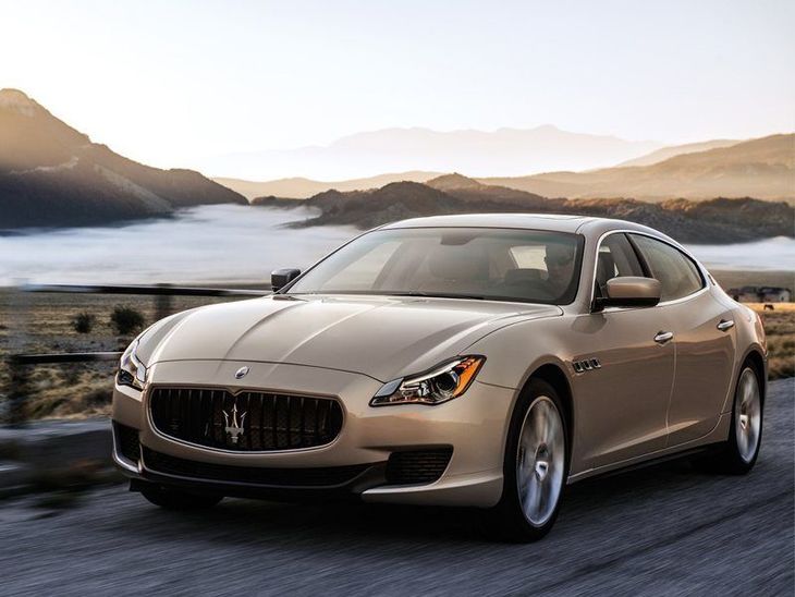 Maserati Quattroporte Silver Exterior Front