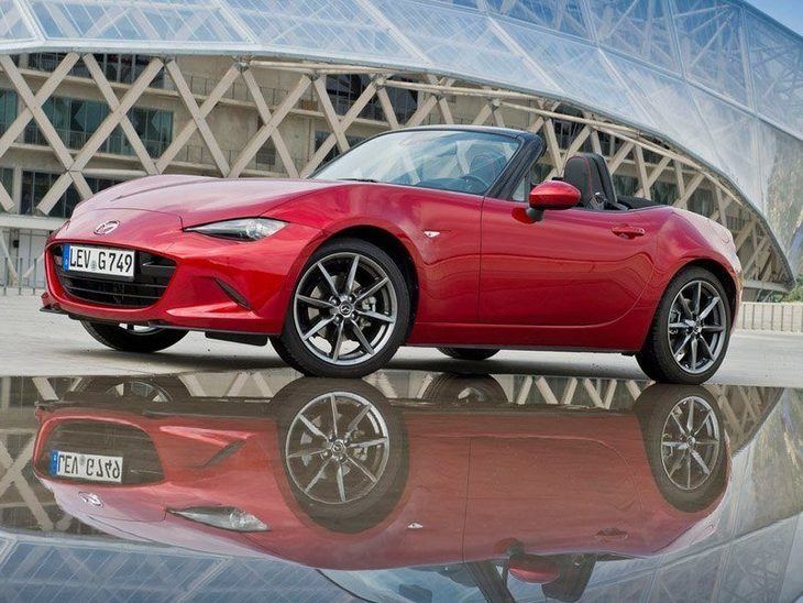 Mazda MX 5 New Model Red Exterior Front 2