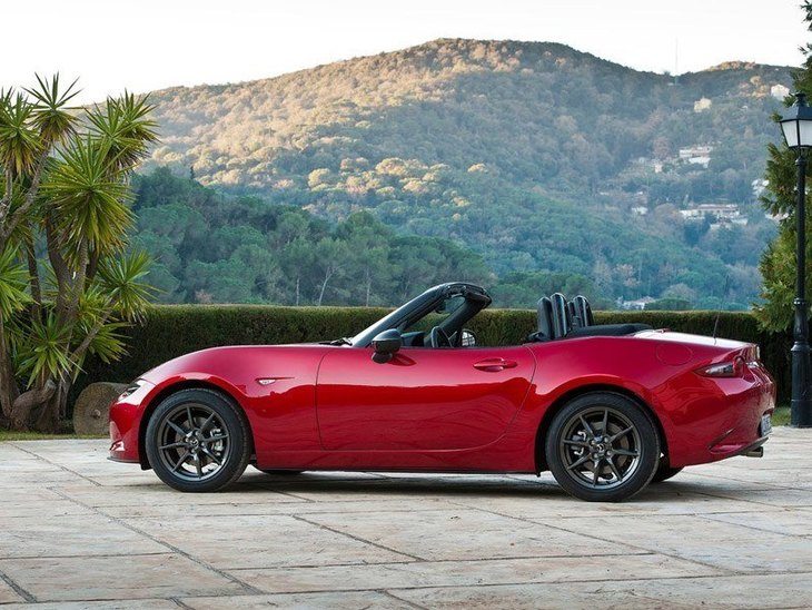 Mazda MX 5 New Model Red Exterior Side 2