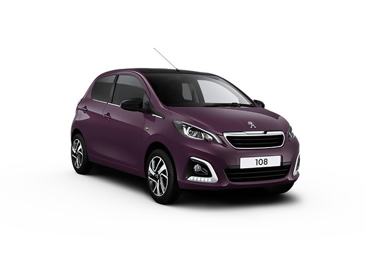Peugeot 108 1 0 Allure 5 Door 2 Tronic Car Leasing Nationwide