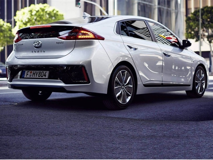 Hyundai Ioniq Exterior Back White