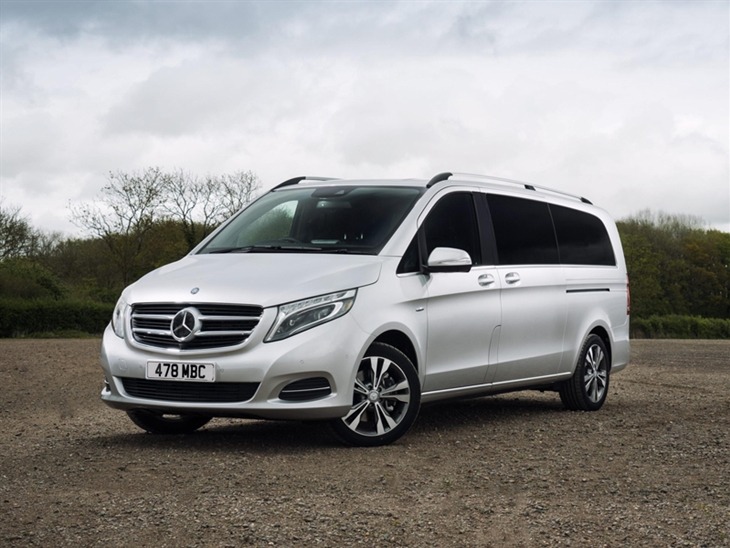 Mercedes Benz V Class Silver Exterior Front 2