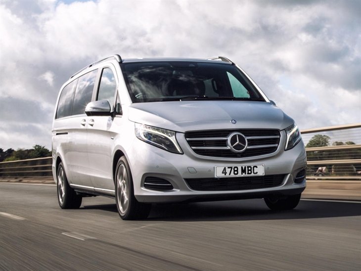 Mercedes Benz V Class Silver Exterior Front