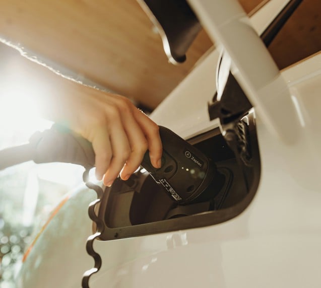 ev charging in sun