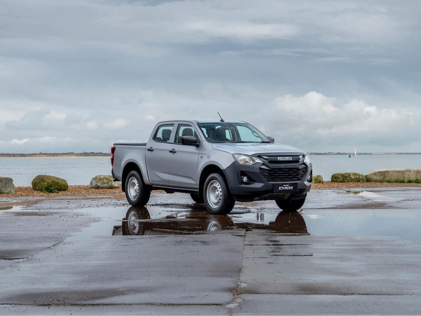Isuzu D-max in grey