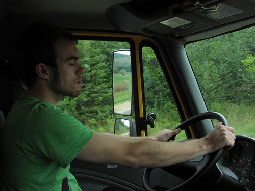 Falling asleep whilst driving