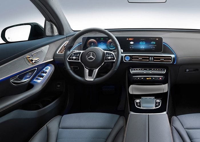 Mercedes-Benz EQC interior