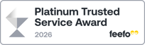 2026 Feefo Platinum Trusted Service Award