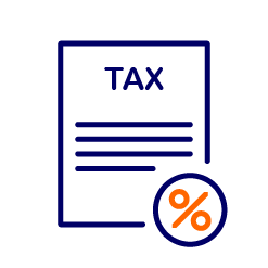 graphic of tax document